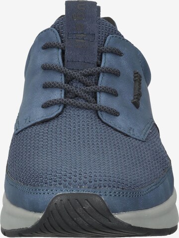 Baskets basses bugatti en bleu