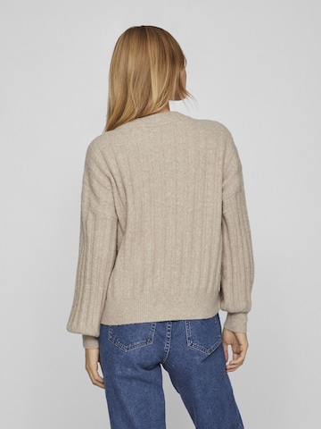 VILA Sweter 'TYCIA' w kolorze beżowy