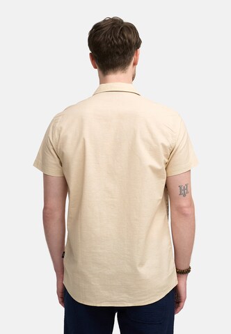 INDICODE JEANS Regular fit Overhemd 'Cotta' in Beige