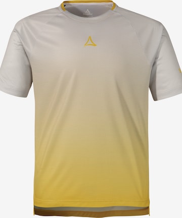T-Shirt fonctionnel ' Bike Shirt Style Koitere MNS ' Schöffel en jaune : devant