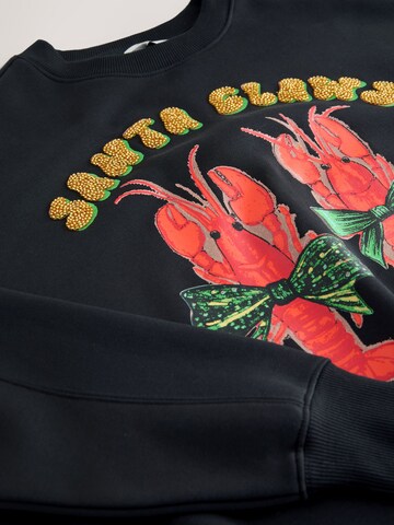 Felpa 'Santa Hummer' di Next in nero