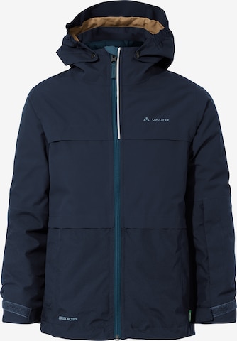 VAUDE Athletic Jacket 'Snow Cup III' in Blue: front
