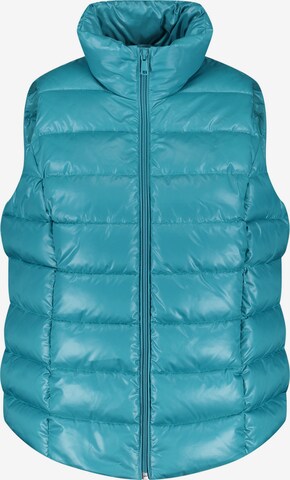 SAMOON Bodywarmer in Blauw: voorkant