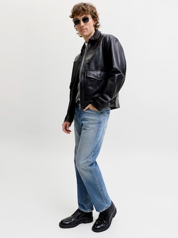 JACK & JONES Regular Дънки 'JJICHRIS JJICON' в синьо