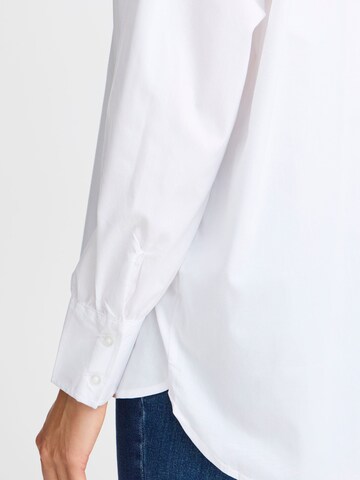 Chemisier Fransa en blanc