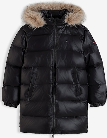 Manteau 'Essential' TOMMY HILFIGER en noir : devant