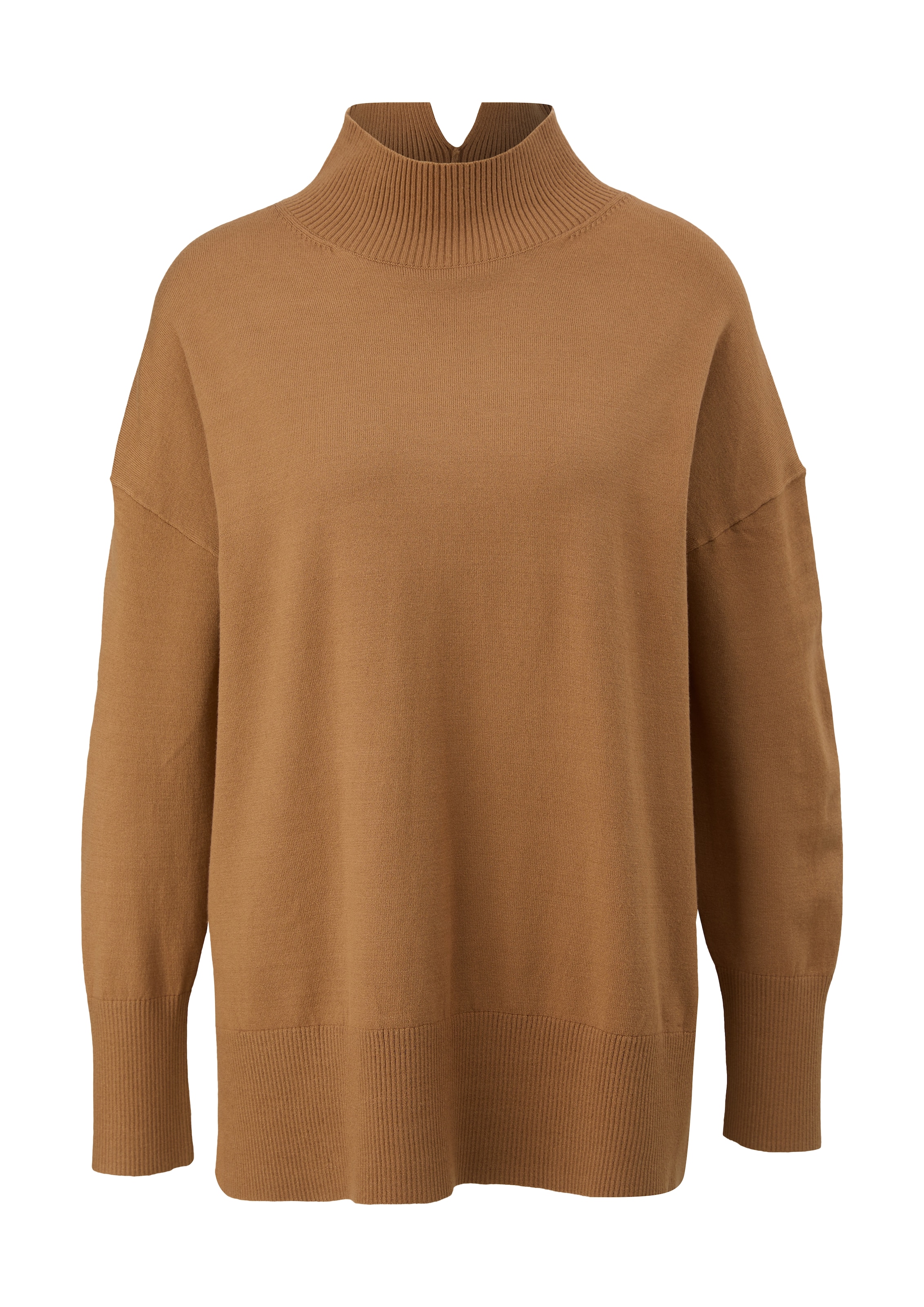 s.Oliver Sweater in Brown: front