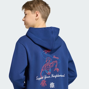 ADIDAS SPORTSWEARSportska sweater majica 'Marvel Spider-Man' - plava boja