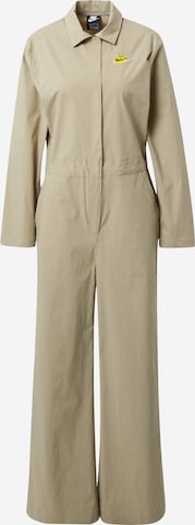 Nike Sportswear Jumpsuit i beige: framsida