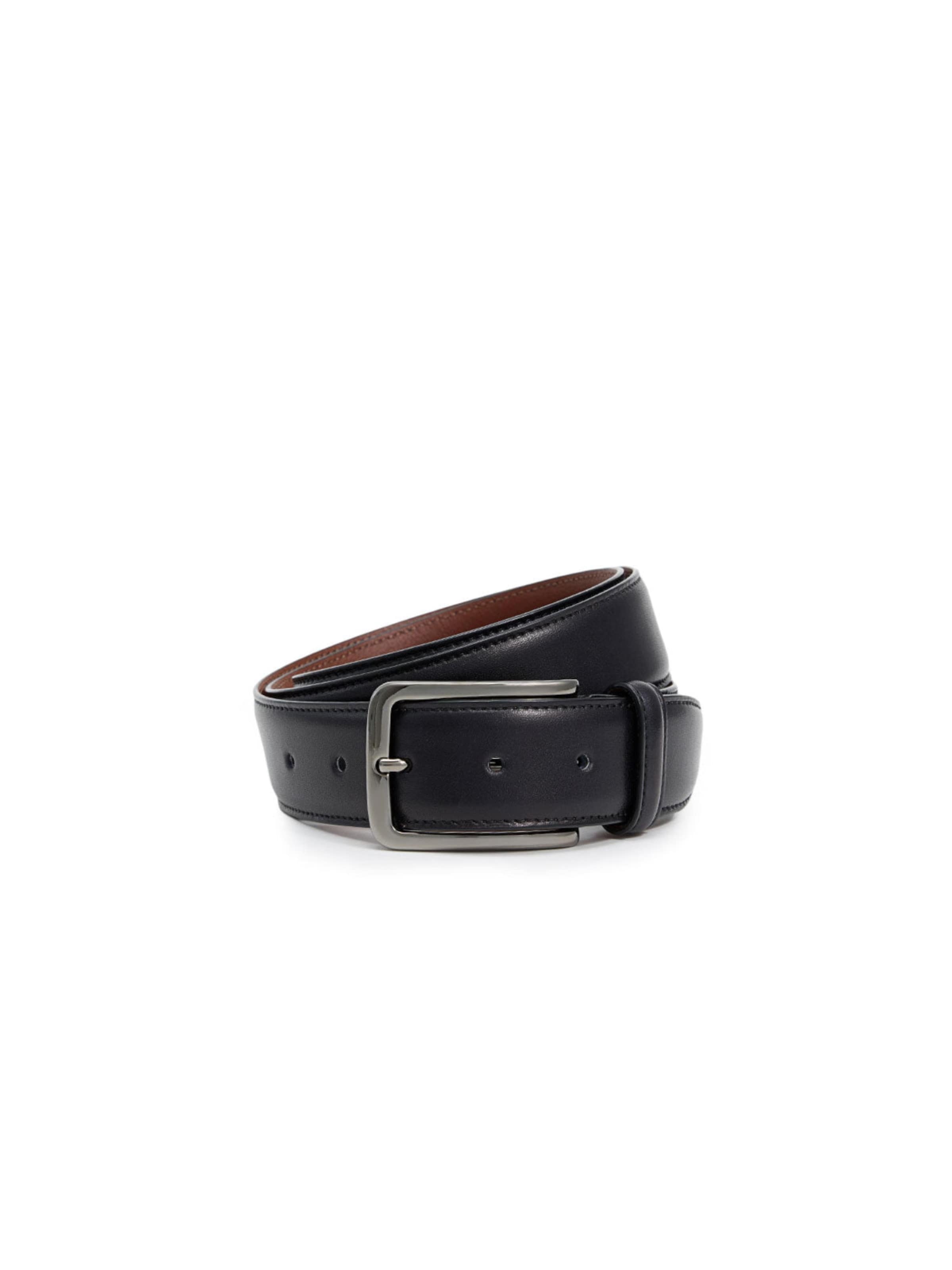 Jerelyn Creado - Cinturón 'George Men's Belt' en negro: frente