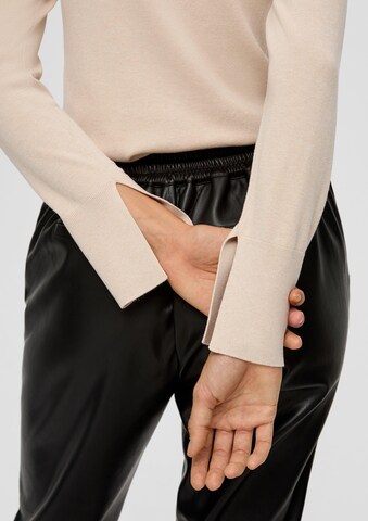 s.Oliver BLACK LABEL Sweater in Beige