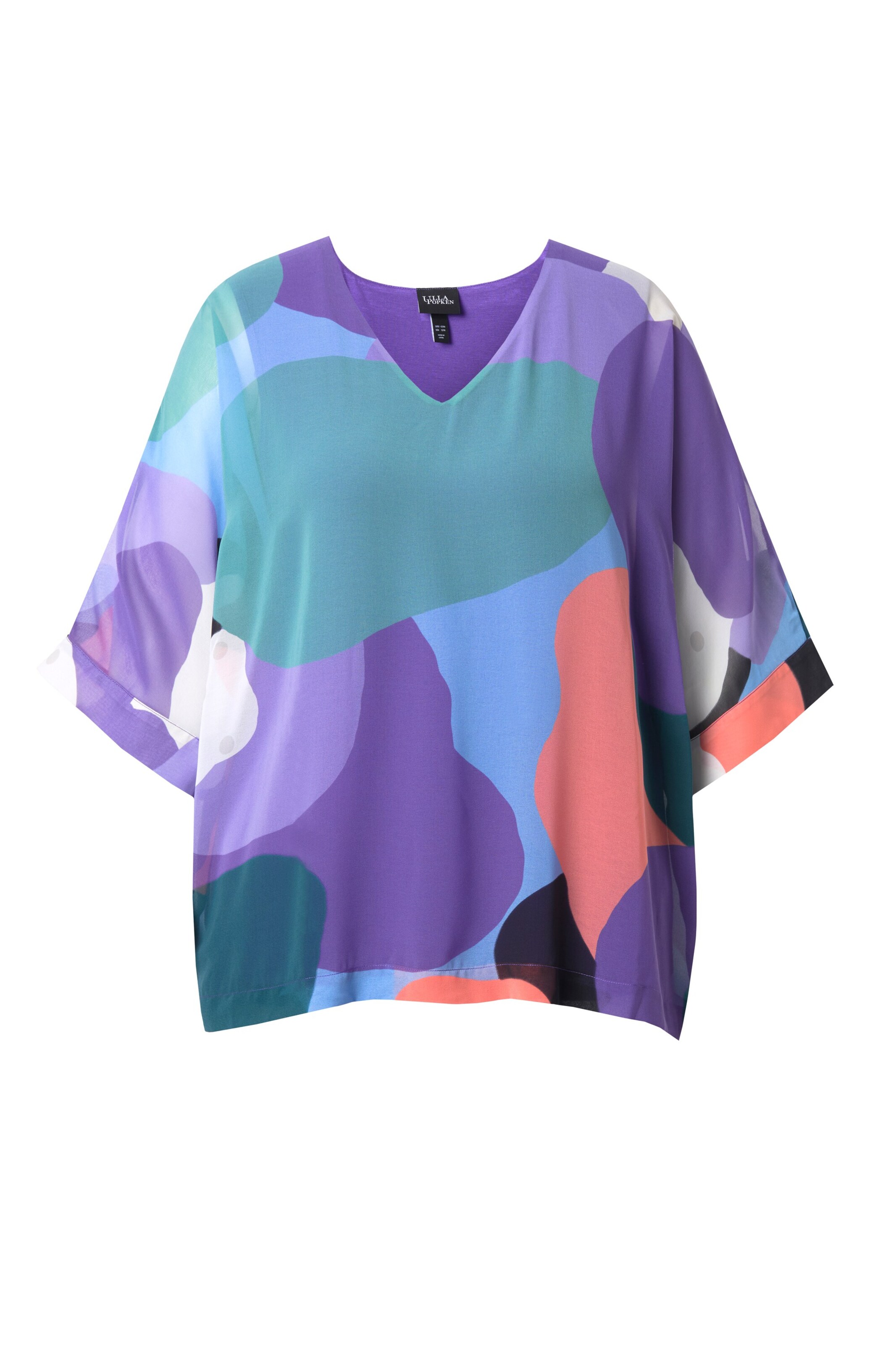 Ulla Popken Blouse in Purple: front