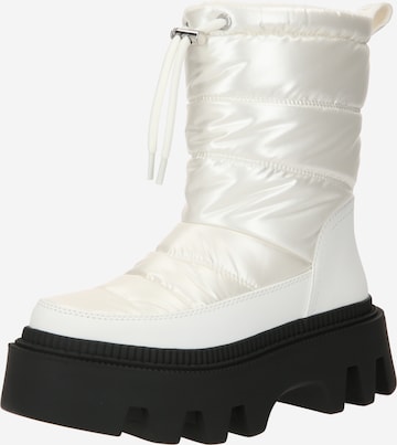 BUFFALO Snowboots 'FLORA' in Wit: voorkant