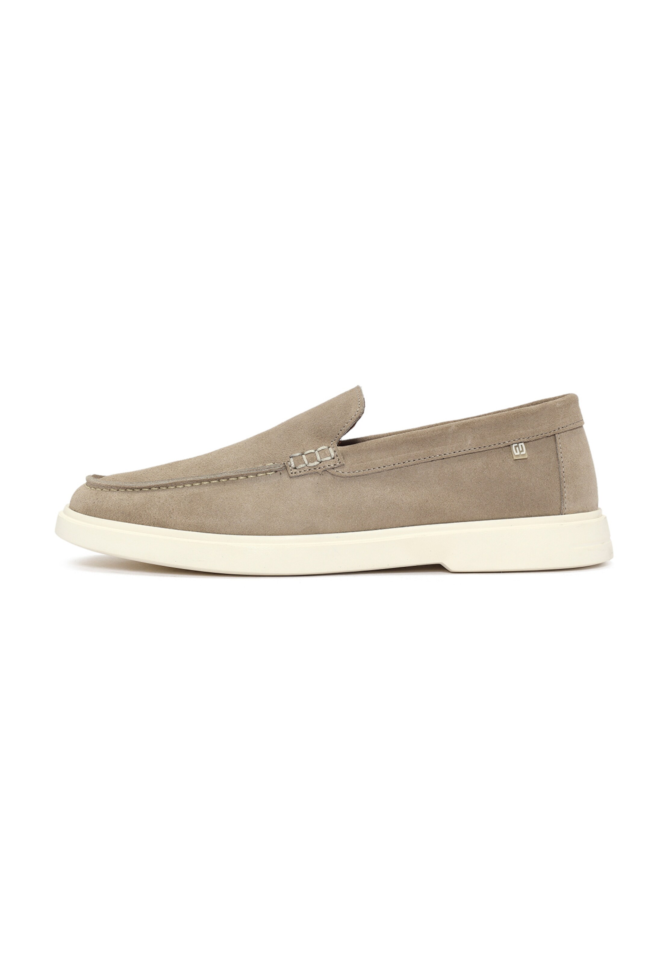 Derimod Mocassins in Beige: voorkant
