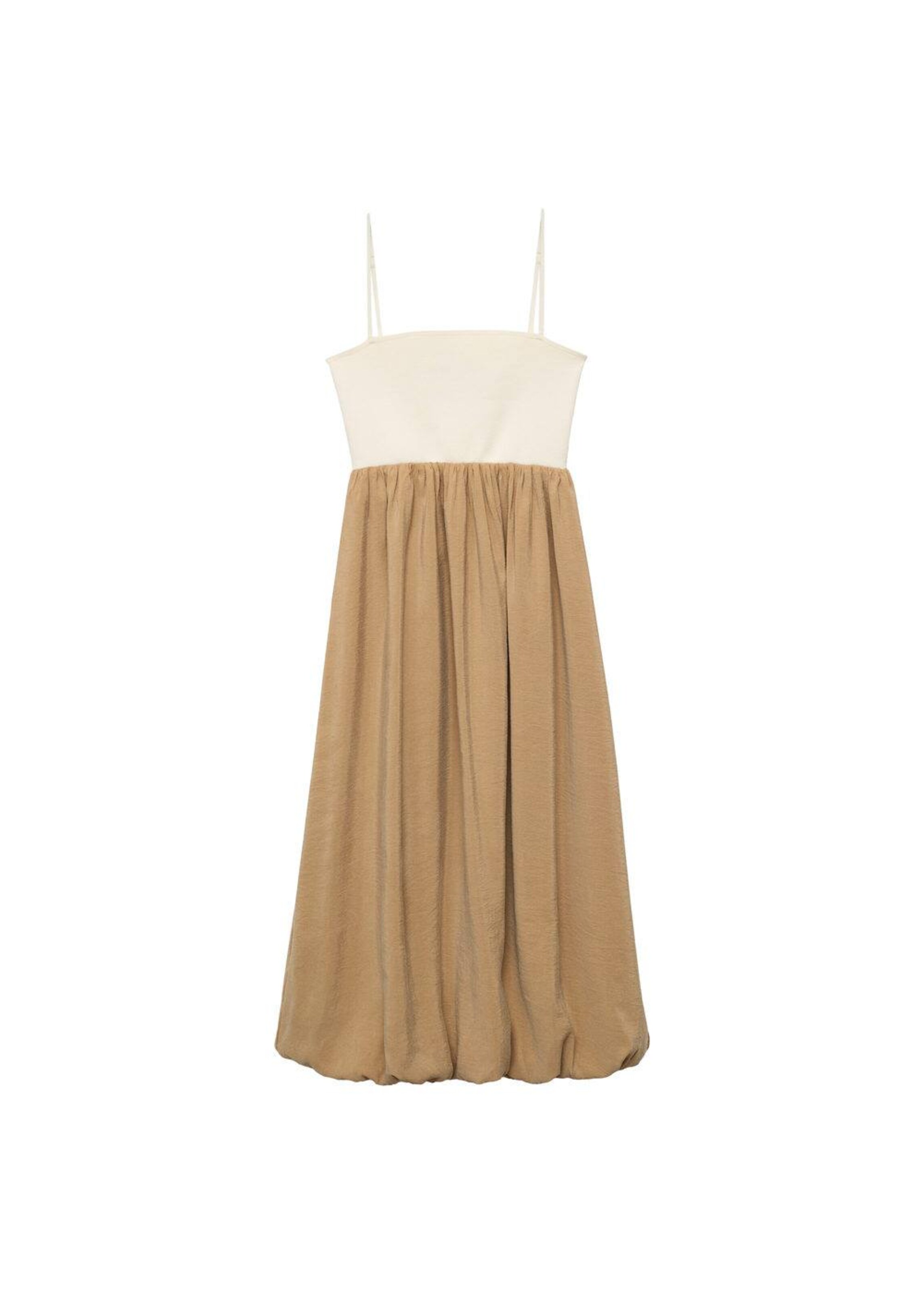 MANGO Dress 'Almond' in Brown: front