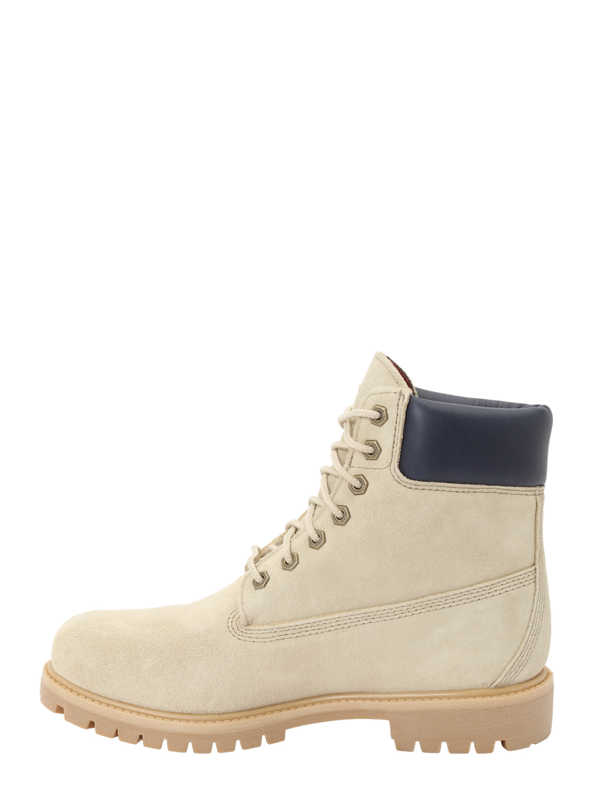 Bocanci cu șireturi de la TIMBERLAND pe bej