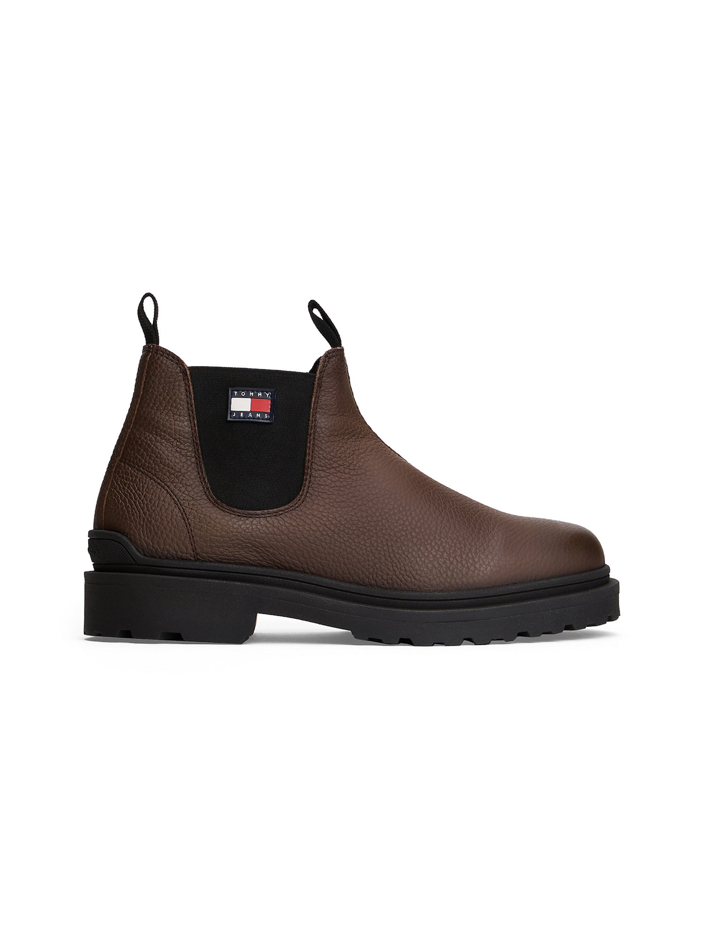 Tommy Jeans Chelsea Boots in Braun