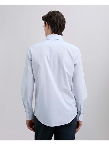 Scalpers Regular fit Button Up Shirt 'Elisee' in Blue