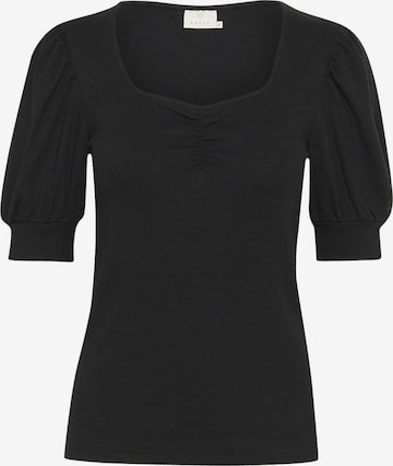 Kaffe Shirt 'Carna' in Schwarz: Vorderseite