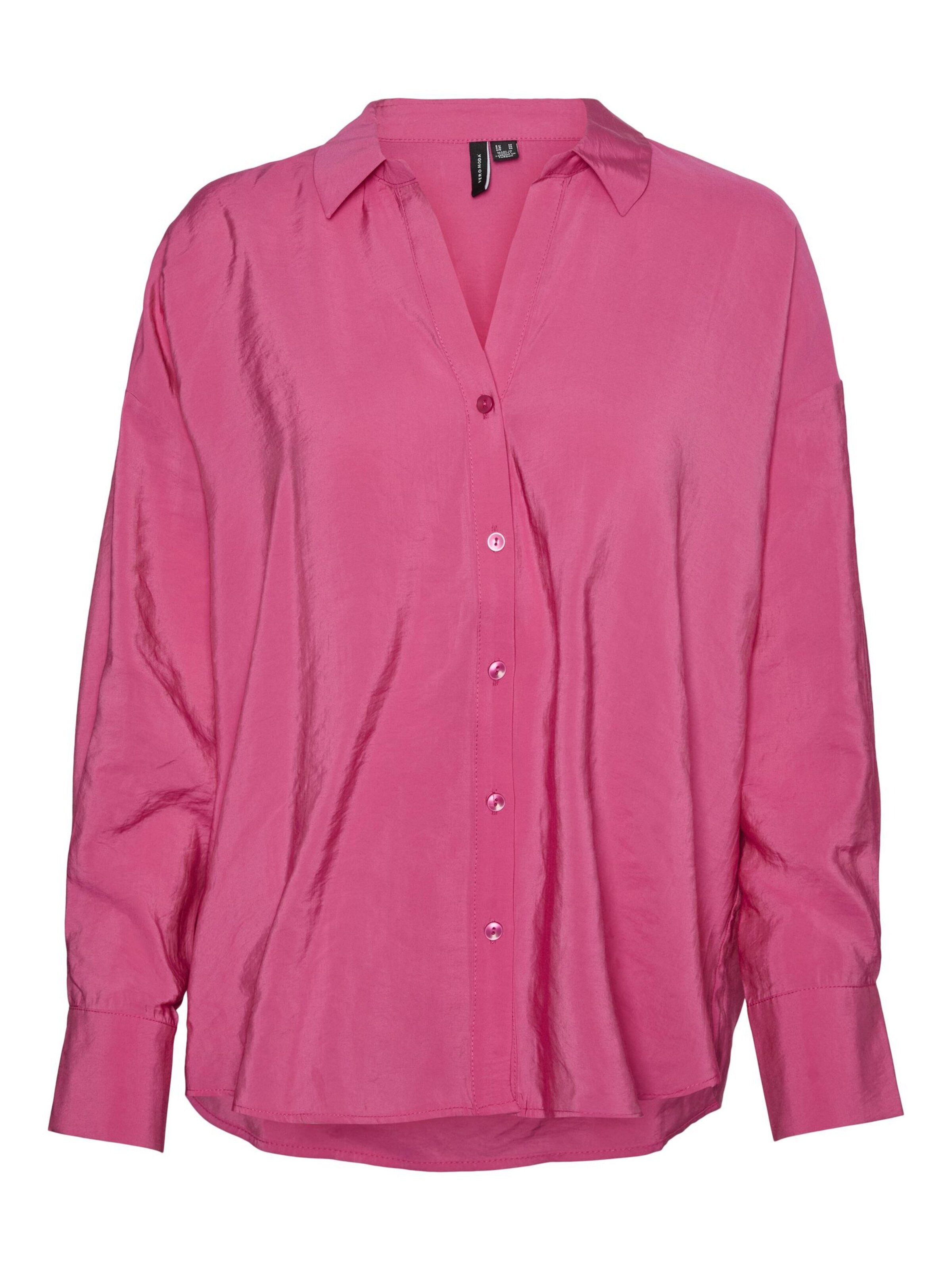 VERO MODA Blouse 'QUEENY' in Pink: front