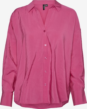 VERO MODA Blouse 'QUEENY' in Pink: front