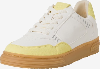 TAMARIS Sneaker in pastellgelb / weiß, Produktansicht