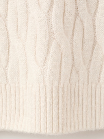 MANGO MAN Tröja 'Maria' i beige