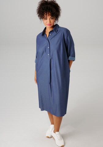 Aniston Kleid in Blau: Vorderseite