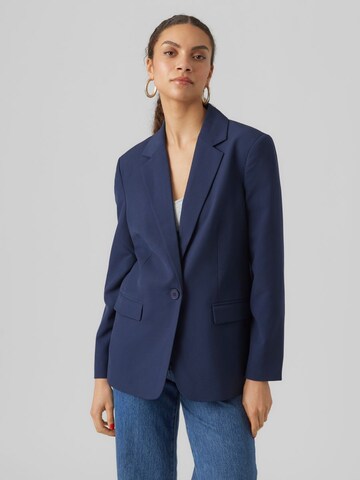 VERO MODA - Blazer 'Troianthea' en azul: frente