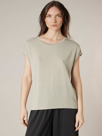 T-shirt 'Lina' Deeluxe en vert : devant