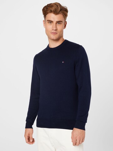 TOMMY HILFIGER Regular fit Πουλόβερ σε μπλε: μπροστά