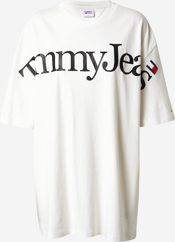 Tommy Jeans Koszulka w kolorze beżowy: przód