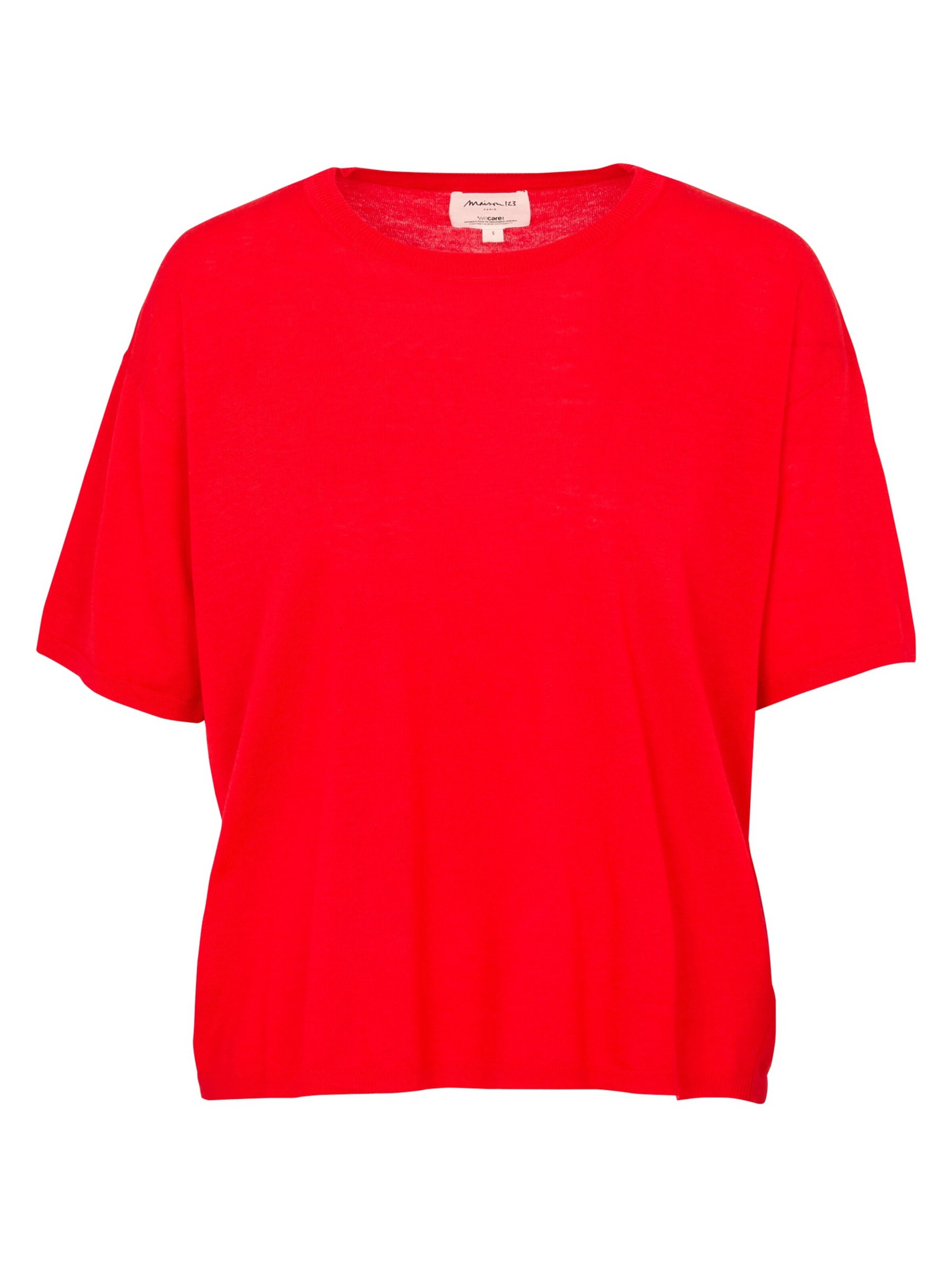 Maison 123 Sweater 'Benson' in Red: front