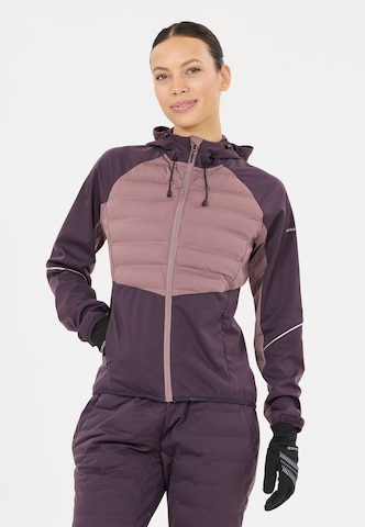 ENDURANCE Sportjas 'Eluna' in Lila: voorkant