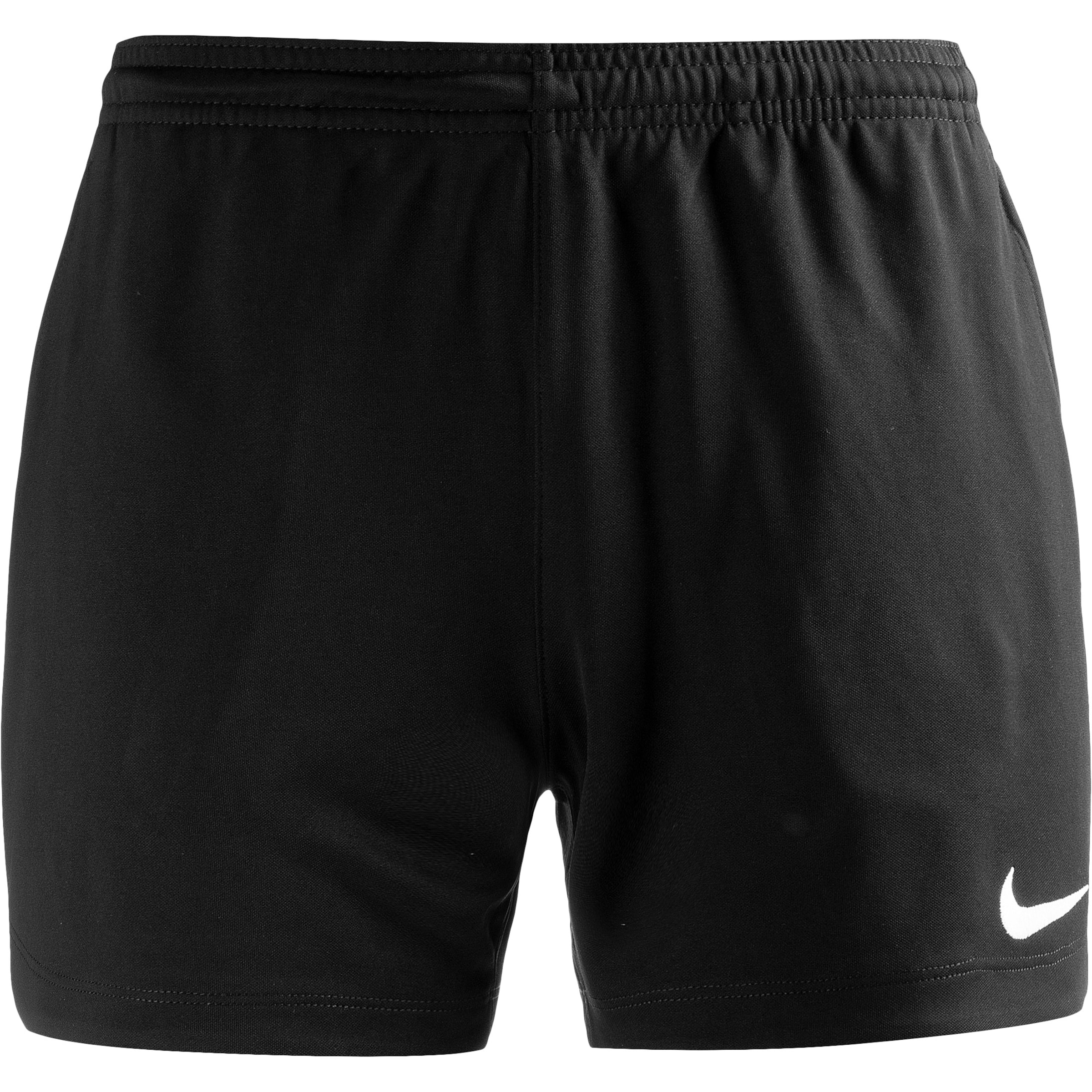 NIKE Regular Workout Pants in Black: front