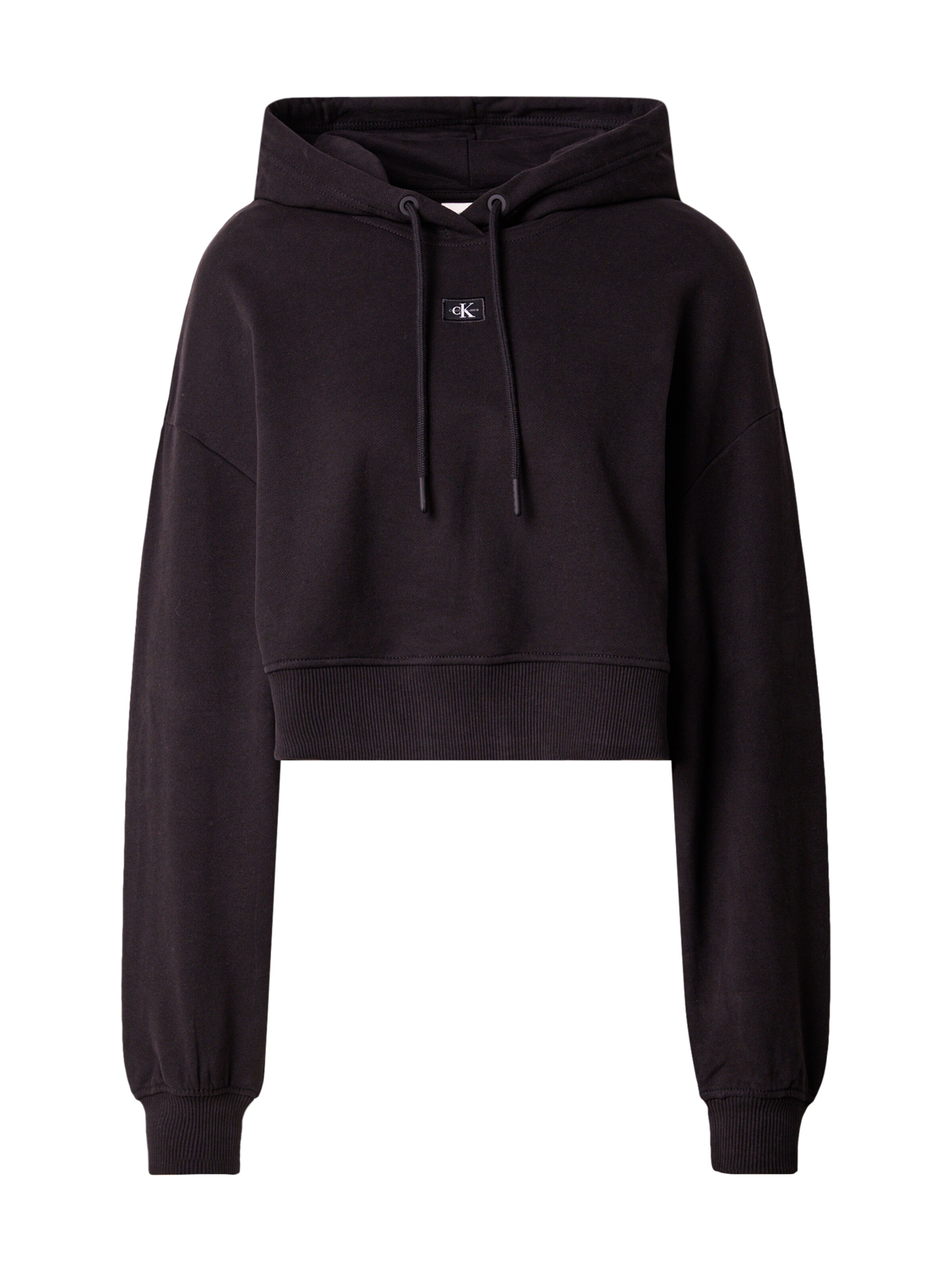 Felpa di Calvin Klein Jeans in nero: frontale