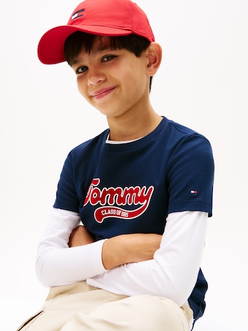 TOMMY HILFIGER Μπλουζάκι 'VARSITY' σε μπλε