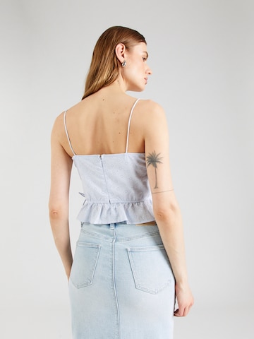 Tally Weijl Top - kék: hátul