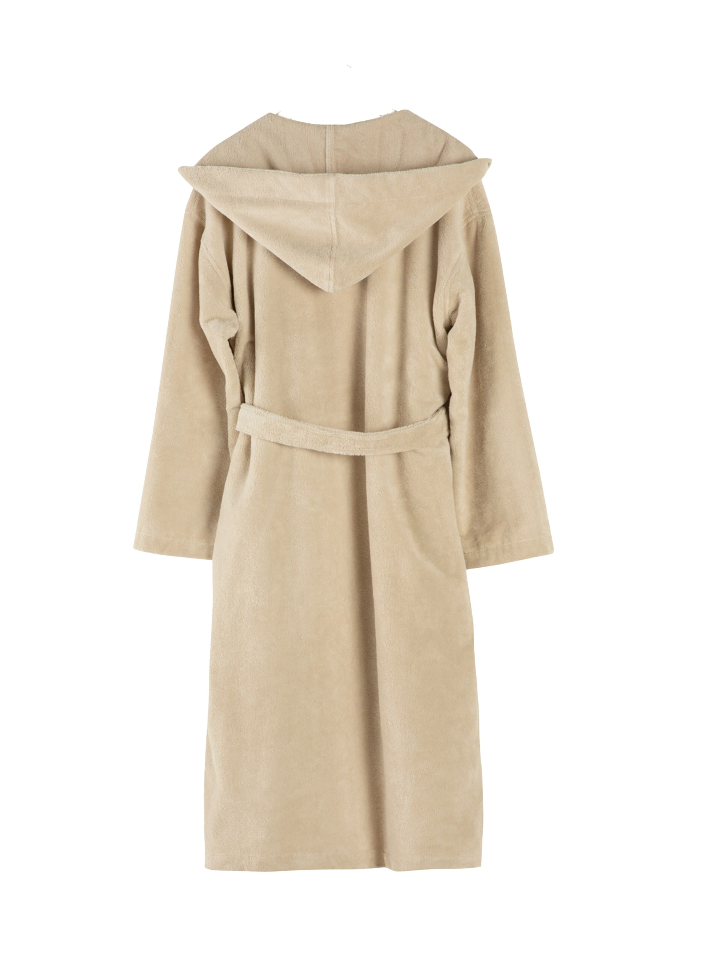 D’S Damat Bademantel in beige, Produktansicht