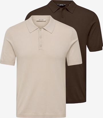 Only & Sons Shirt 'Wyler' in Brown: front