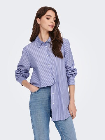 ONLY Blouse 'Nora' in Blauw: voorkant