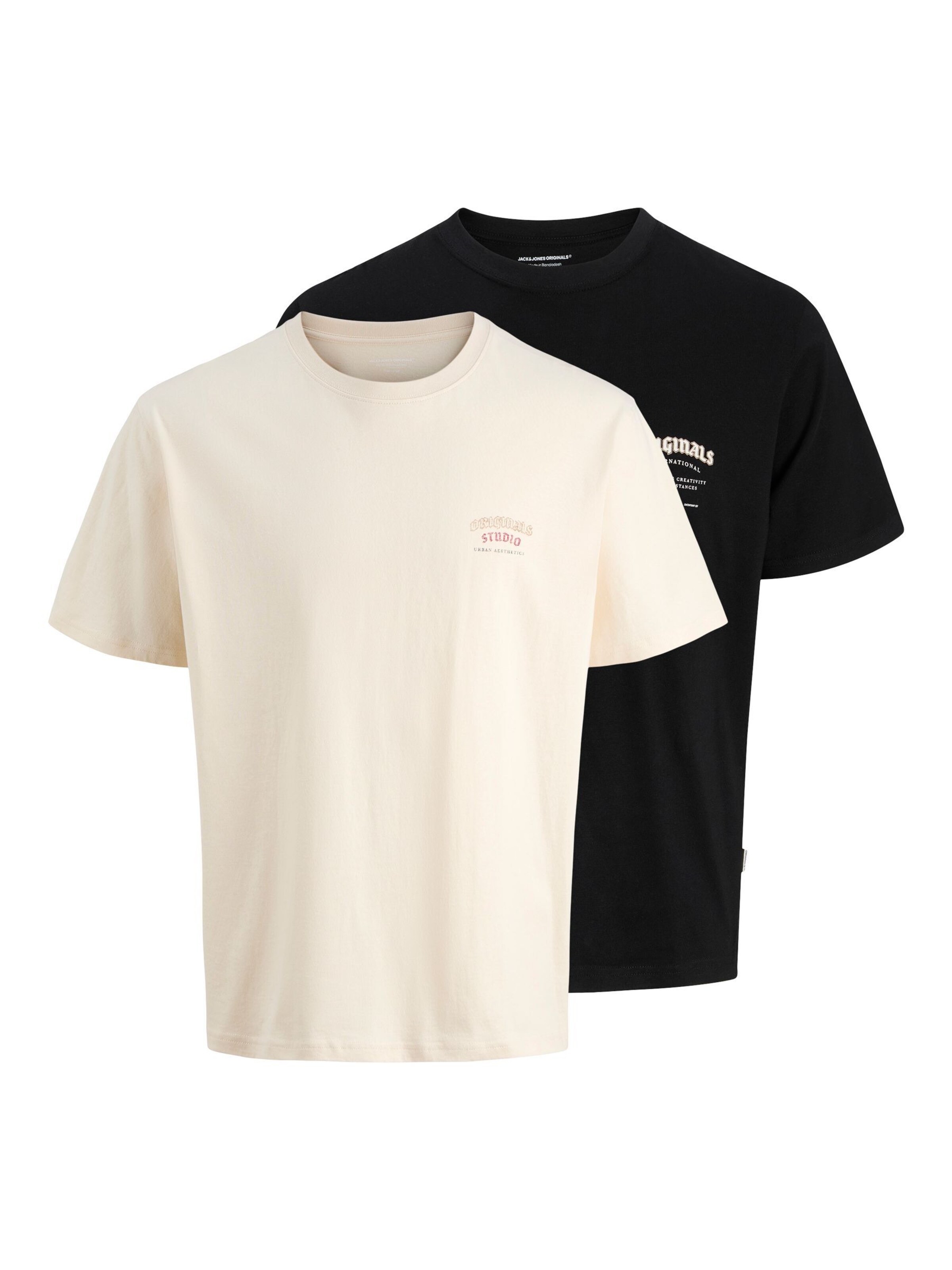 Jack & Jones Junior Shirt in Beige: front