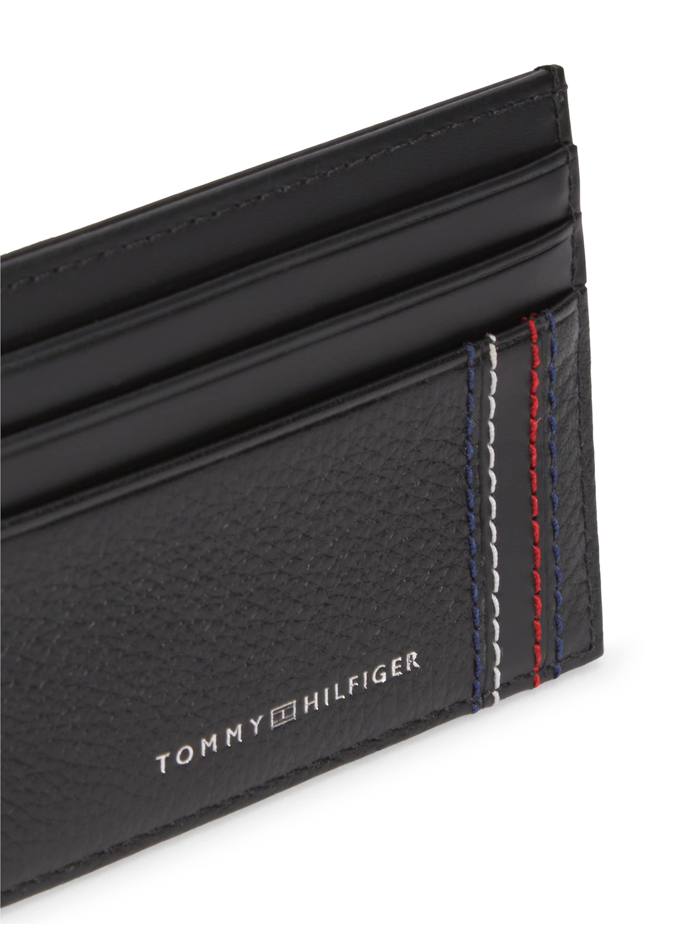 TOMMY HILFIGER Pénztárcák 'Central' - fekete