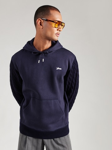 GUESS Sweatshirt in Blau: Vorderseite