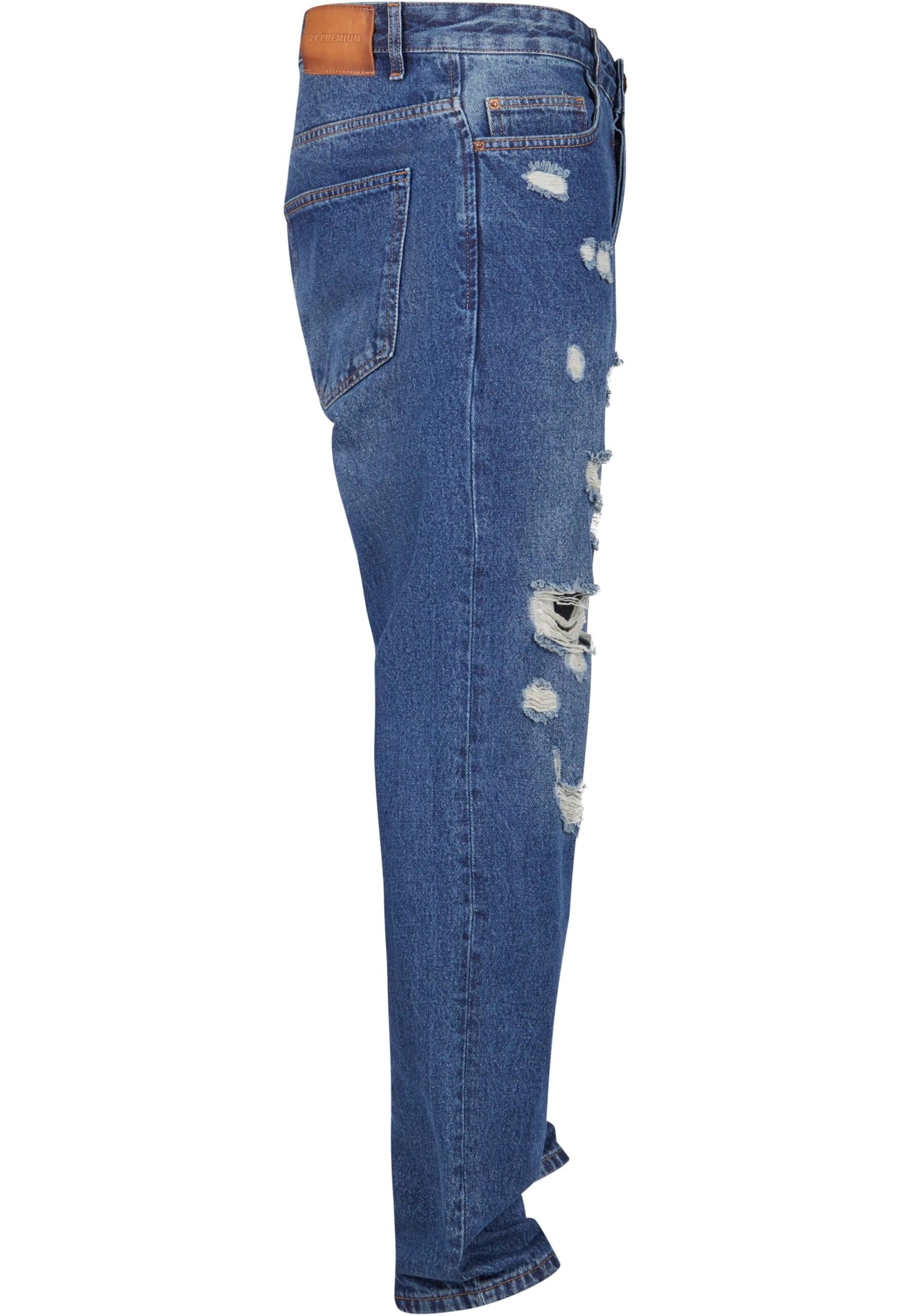 2Y Premium Loose fit Jeans in Blue