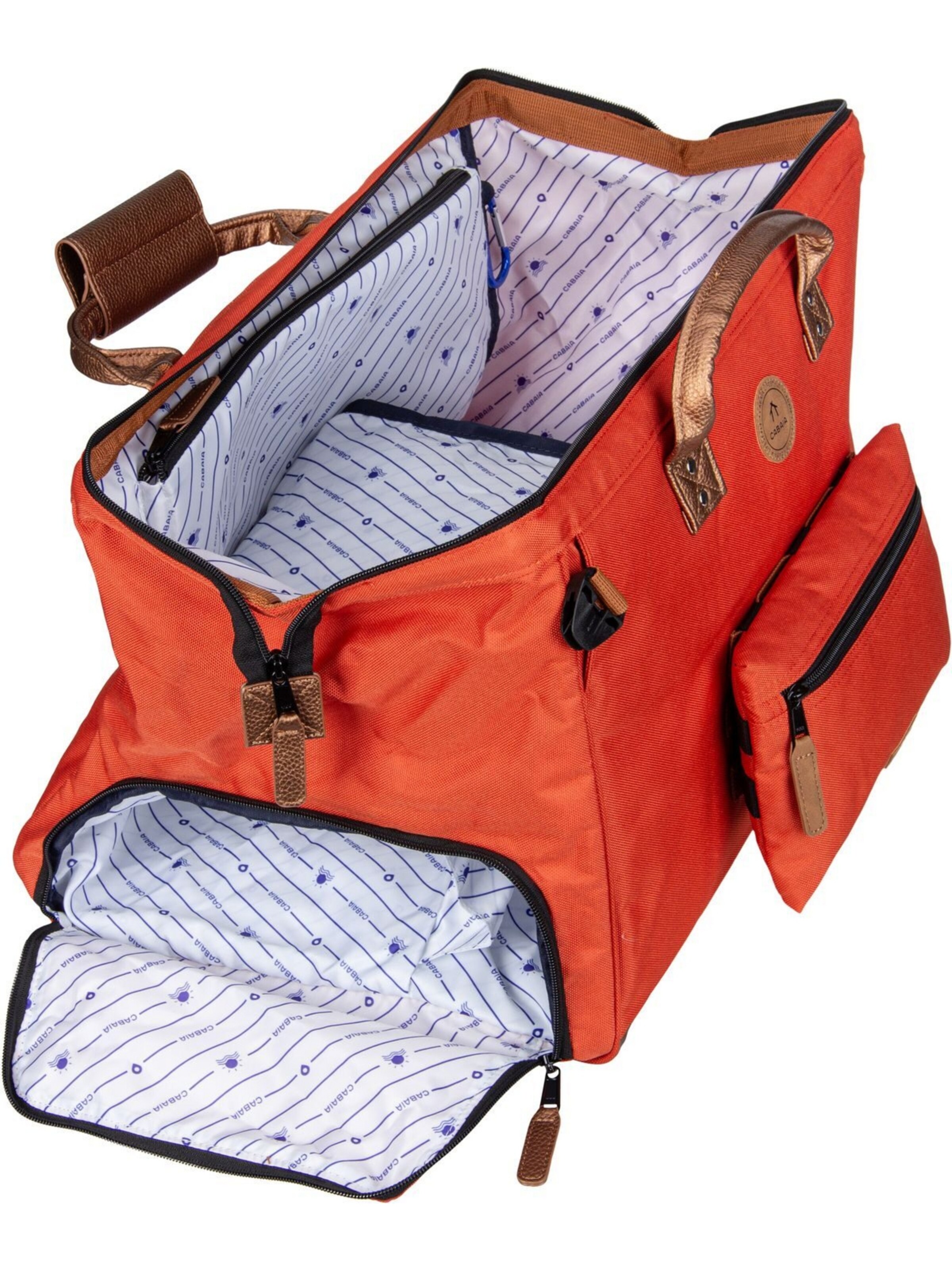Cabaia Travel Bag in Orange