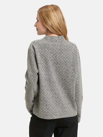 TOM TAILOR Sweatshirt in Schwarz