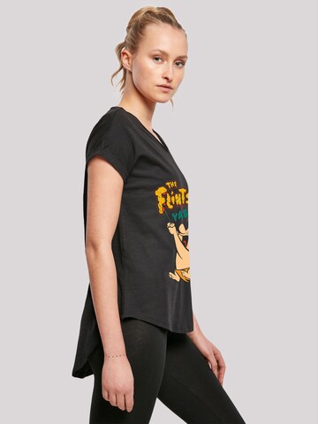 F4NT4STIC T-Shirt 'Fred Yabba Dabba Doo' in Schwarz