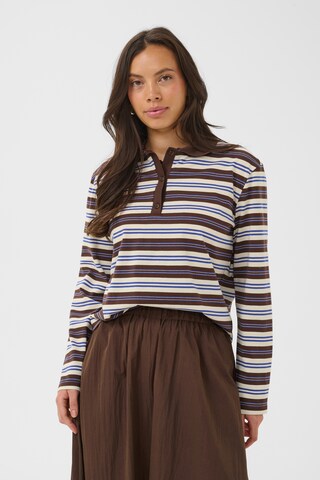 SAINT TROPEZ Shirt 'Taty' in Blue: front