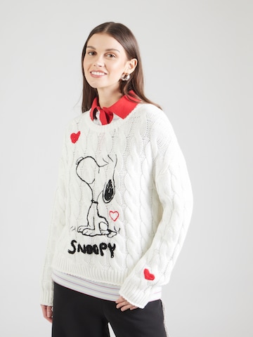Pull-over 'Snoopy' PRINCESS GOES HOLLYWOOD en blanc : devant
